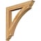 Ekena Millwork Thorton Traditional Rough Sawn Bracket, Western Red Cedar, 6"W x 48"D x 48"H BKT06X48X48THR01RWR - alternate 1
